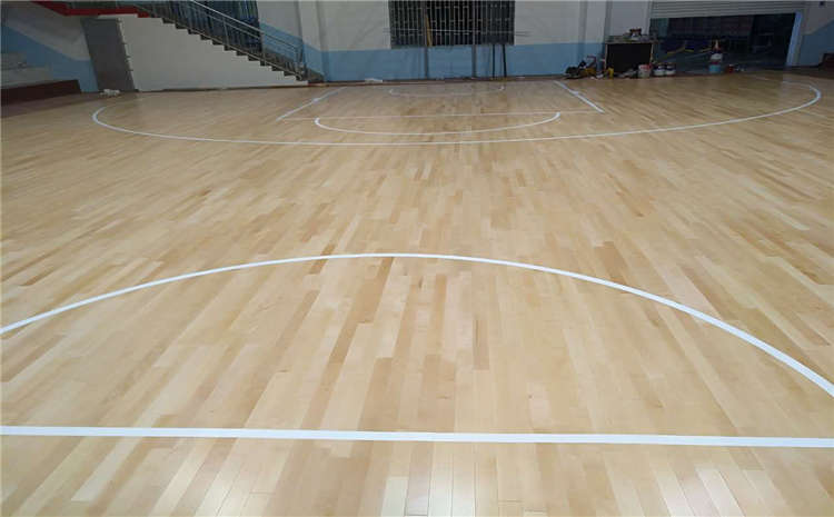 柞木運(yùn)動籃球地板施工技術(shù)方案