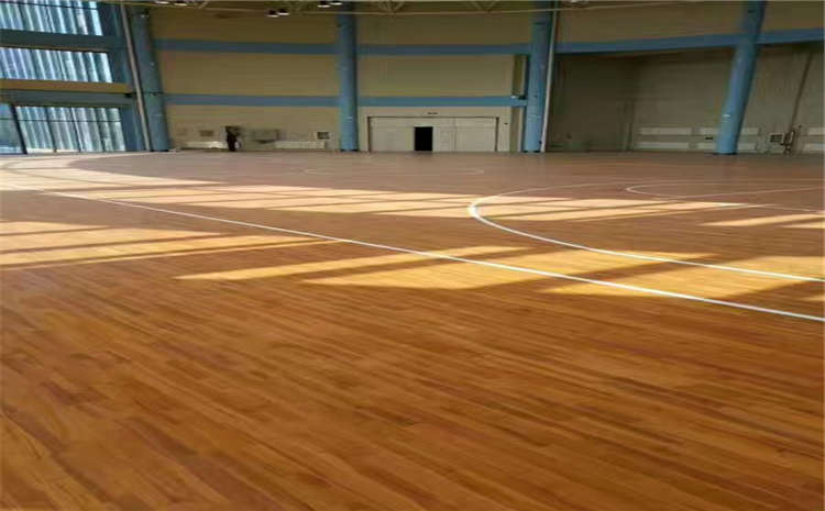 硬木企口籃球場木地板**