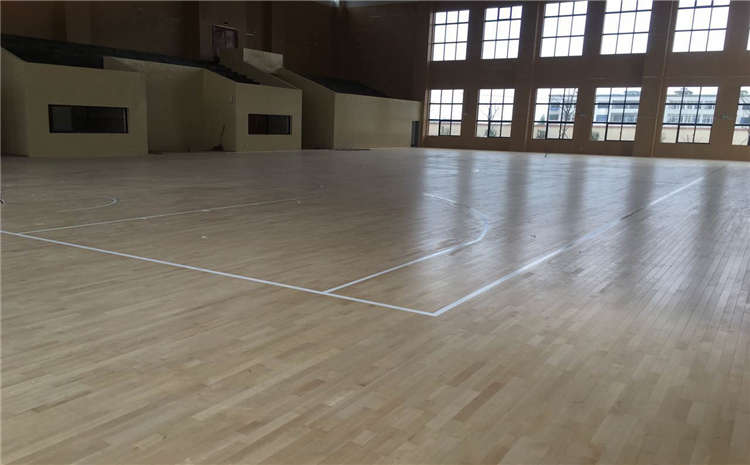 硬木企口舞臺運動木地板板式龍骨結構